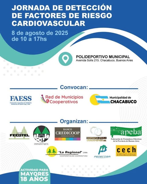 Jornada de Detección de Factores de Riesgo Cardiovascular en el Polideportivo