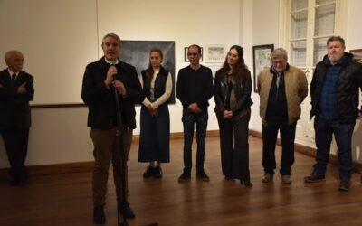 Golía encabezó la celebración por los 20 años de la Galería de Arte