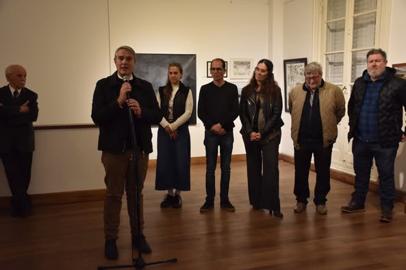 Golía encabezó la celebración por los 20 años de la Galería de Arte