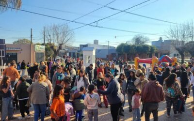 Día del niño en comunidad se celebró hoy en la parroquia de los Santos Arcángeles