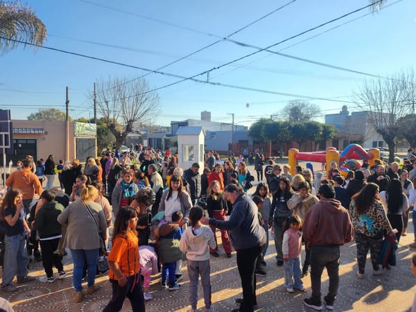Día del niño en comunidad se celebró hoy en la parroquia de los Santos Arcángeles
