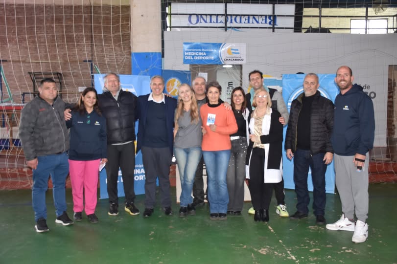 Golía entregó Libretas Deportivas en el Departamento Municipal de Medicina del Deporte