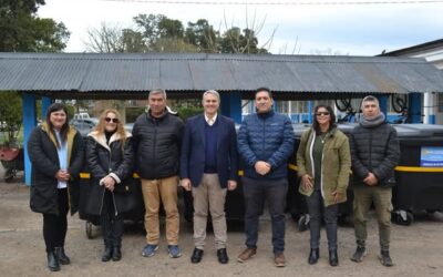 Golía recorrió el Corralón Municipal esta mañana