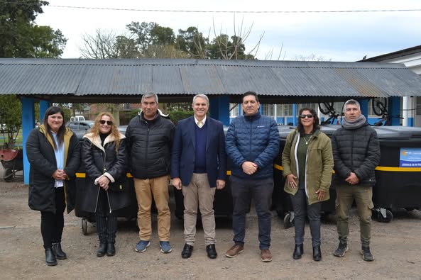 Golía recorrió el Corralón Municipal esta mañana