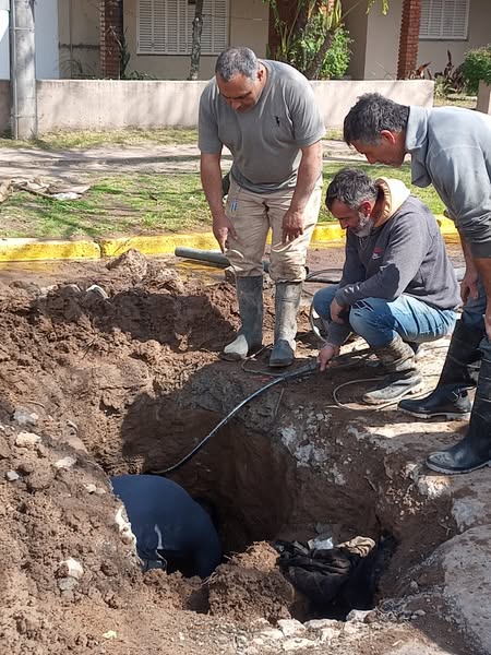 Por obras de reparación, se solicita precaución al circular por Av. Solís y Olavarría