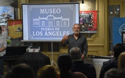“Los Ángeles tiene historia”: Golía participó de la charla sobre la localidad en la Casa de la Cultura