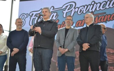 Darío Golía encabezó la apertura de la 8° Fiesta Provincial del Alfajor