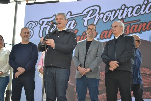 Darío Golía encabezó la apertura de la 8° Fiesta Provincial del Alfajor