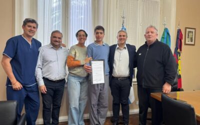 Golía recibió a Francisco Magdalena, campeón mundial de obstáculos en caballo