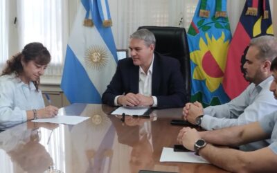 Chacabuco para Todos II: Golía firmó convenio con SUTERH para el acceso a terrenos
