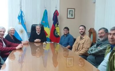 El intendente Golía recibió a representantes de Mariápolis y de la fábrica Pasticcino