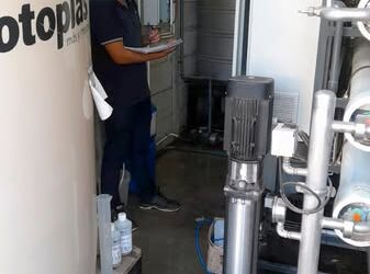 Obras Públicas: Puesta en funcionamiento del Pozo N° 24 y mantenimiento de las Plantas de Ósmosis Inversa