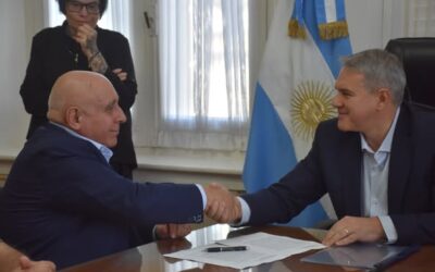 Golía firmó convenio para renovar el resonador del Hospital Municipal por uno de última tecnología