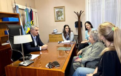 Golía recibió a Adelma Oteiza para dialogar sobre el proyecto “Semanas de las Provincias”
