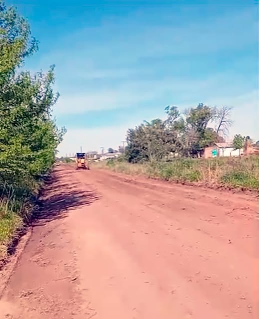 SERVICIOS PÚBLICOS: TRABAJOS EN CALLES DE TIERRA