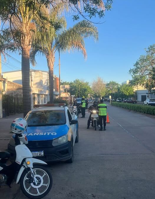 Operativos dinámicos y fijos de tránsito