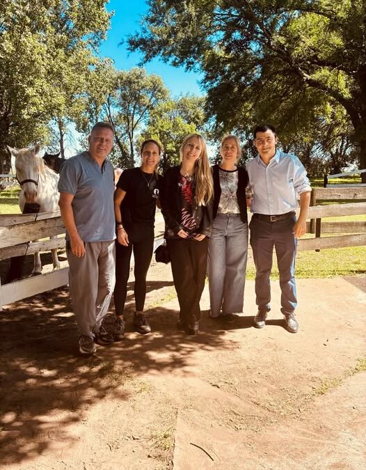 Trabajan en un proyecto de Equinoterapia para Chacabuco