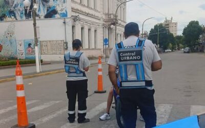 Seguridad: Control Urbano – Operativos de concientización vial sobre el uso responsable del casco