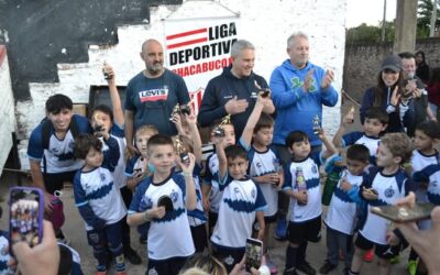 Fútbol infantil en el estadio de River