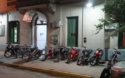 Operativo de control en Ruta Nacional N°7: se retuvieron 13 motocicletas por ruidos molestos y escapes antirreglamentarios
