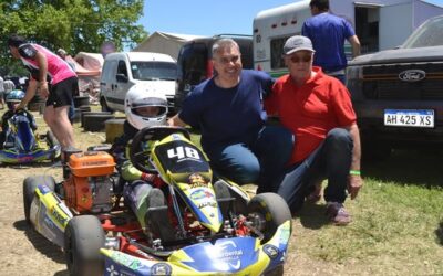 Golía estuvo en la reinauguración del Circuito “Los Sauces”