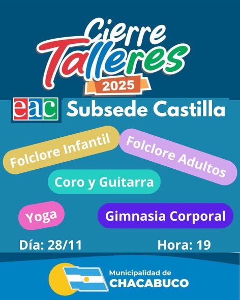 ACTIVIDADES DE LA ESCUELA DE ACTIVIDADES CULTURALES