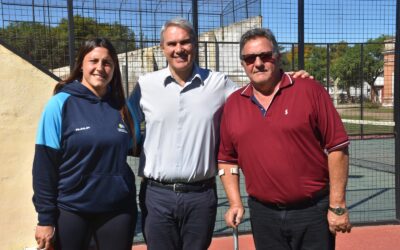Más obras en Castilla: Golía anunció la creación de un Parque Fotovoltaico, entregó juguetes en el CAI Solcito y recorrió las mejoras del Complejo Deportivo