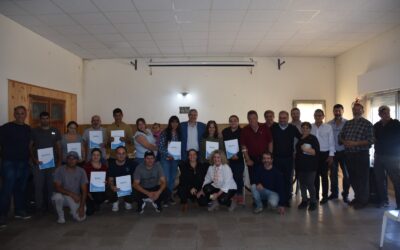 Castilla: Golía entregó los boletos de compra-venta de los terrenos de «Chacabuco para Todos II» y anunció obras de agua y electricidad