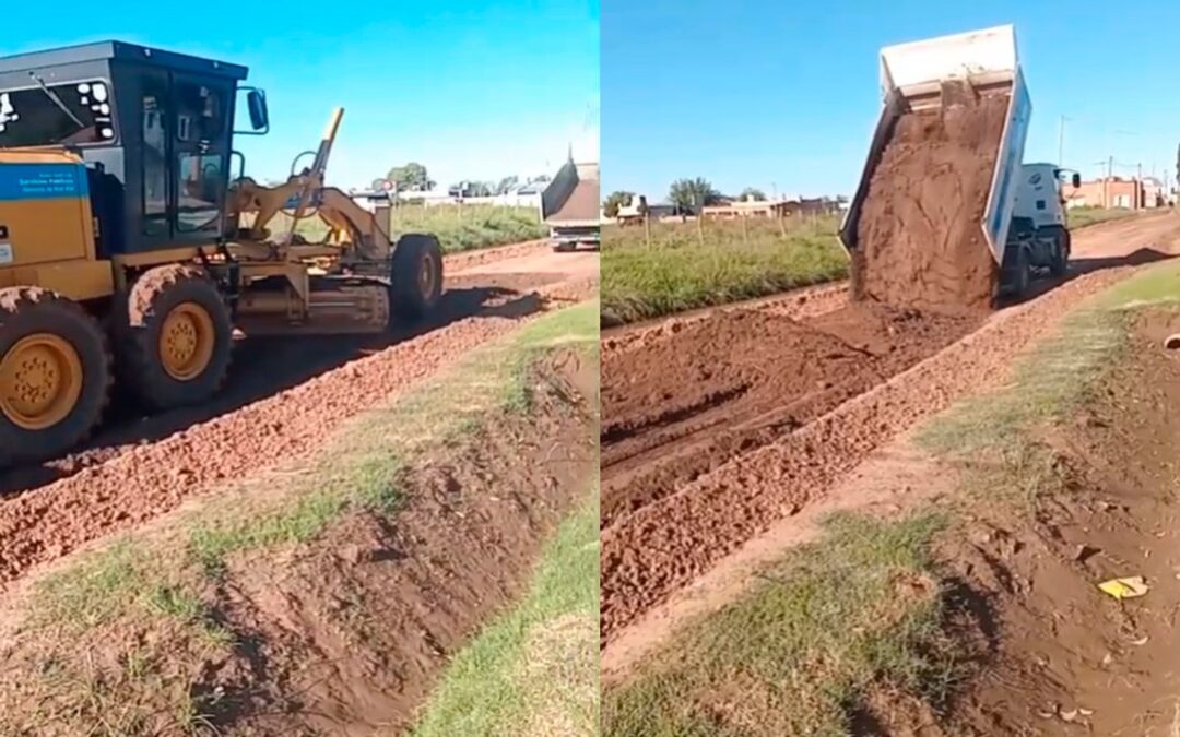 Se trabaja en el recupero de la calle Castelli y se continuará con otras arterias