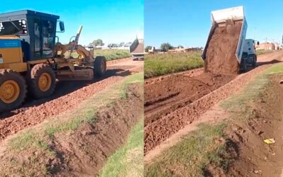 Se trabaja en el recupero de la calle Castelli y se continuará con otras arterias