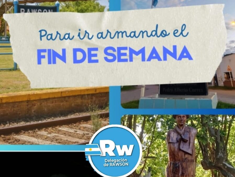 Rawson te espera! Un fin de semana lleno de actividades para toda la familia
