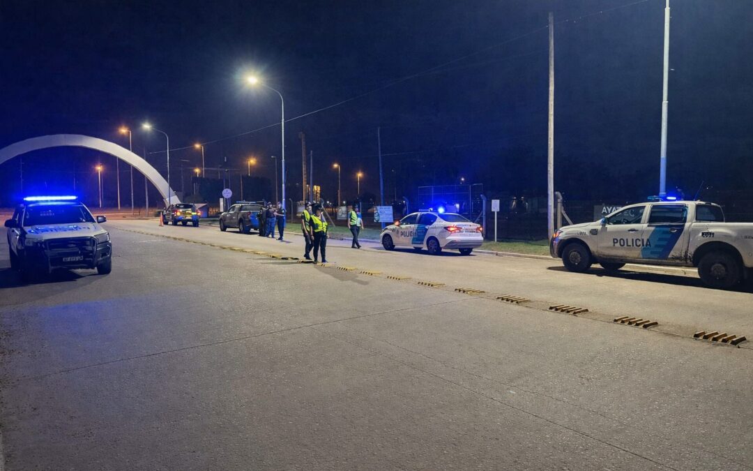 Operativo en conjunto durante la madrugada