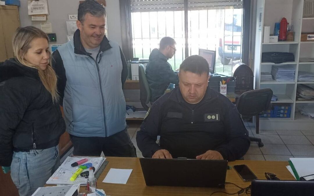 Operativos e inspecciones en plantas de acopio de Chacabuco