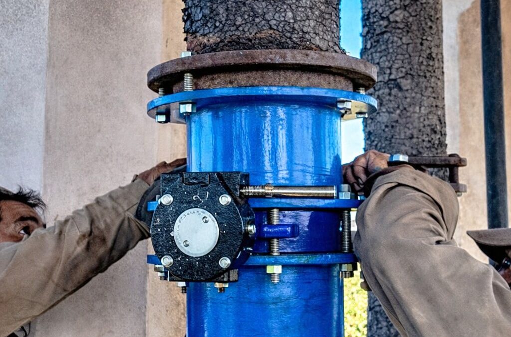 Desde la madrugada trabajó el área de Obras Sanitarias y ya está restablecido el servicio de agua