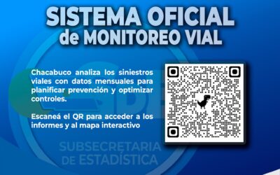 Chacabuco implementó un sistema oficial de monitoreo mensual de la siniestralidad vial