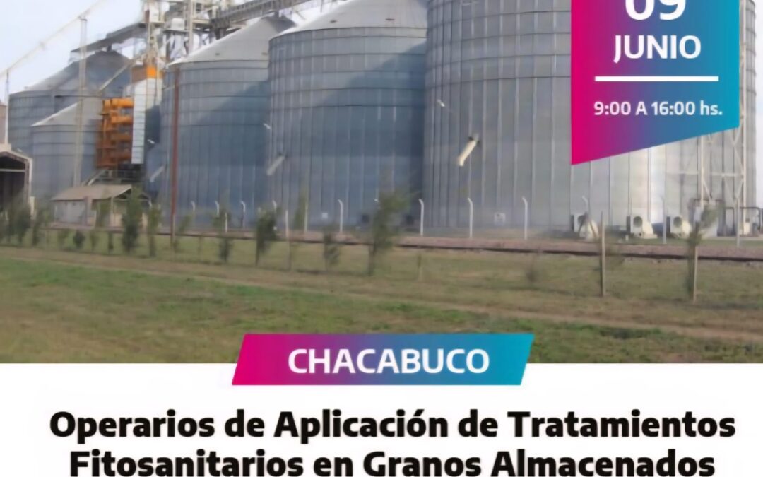 Curso de Operarios de Aplicación de Tratamientos Fitosanitarios en Granos Almacenados