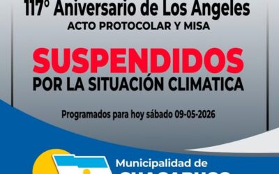 Acto protocolar y misa suspendidos
