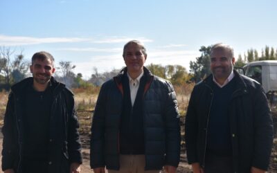 Chacabuco para Todos II: Trabajos de preparación de suelo en la Quinta 305