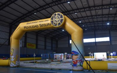 Circuito Móvil de Educación Vial en el Polideportivo 9 de Julio