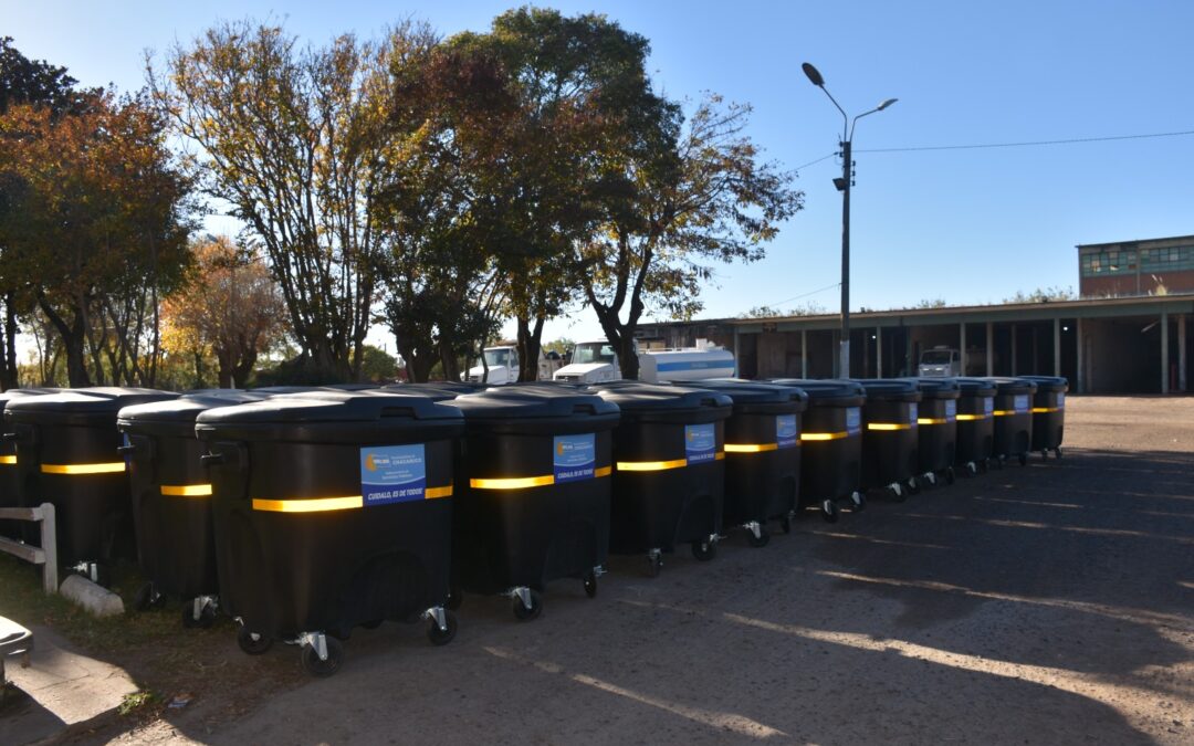Golía presentó 40 nuevos contenedores para Chacabuco