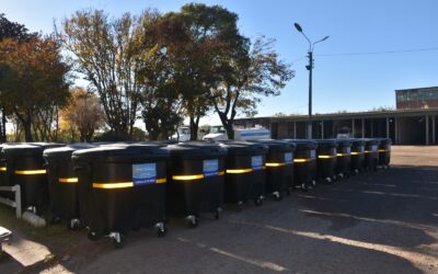 Golía presentó 40 nuevos contenedores para Chacabuco