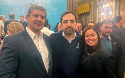 Autoridades de salud de Chacabuco presentes en reunión junto al Gobernador y el Ministro de Salud Bonaerense