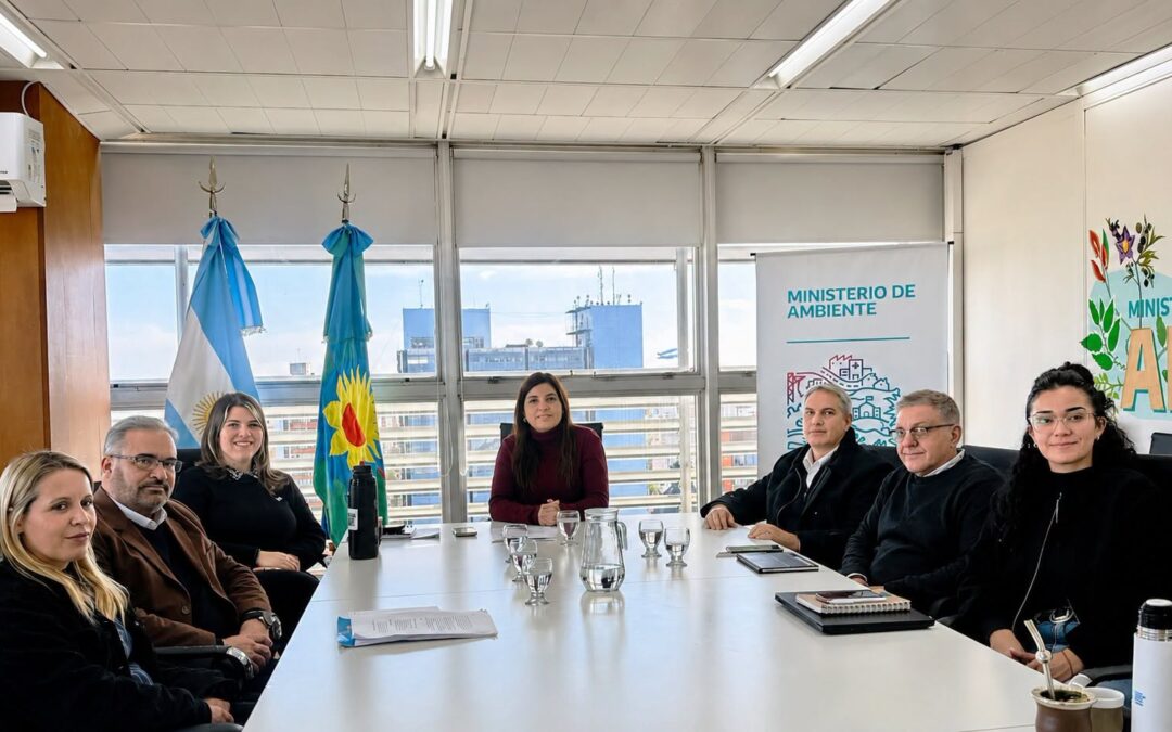 Golía, realizó gestiones en el Ministerio de Ambiente de la provincia
