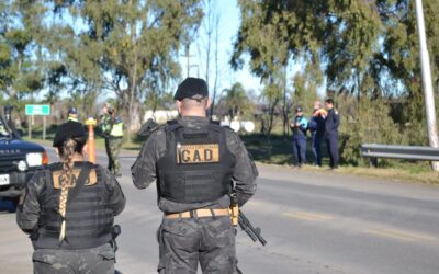 Importante operativo de prevención y control sobre Ruta Nacional N°7