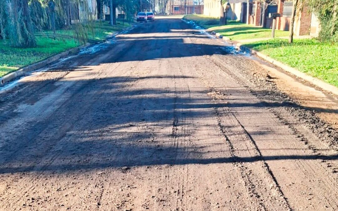 COLOCACIÓN DE RAP EN CALLES ALBERDI Y OLAVARRÍA