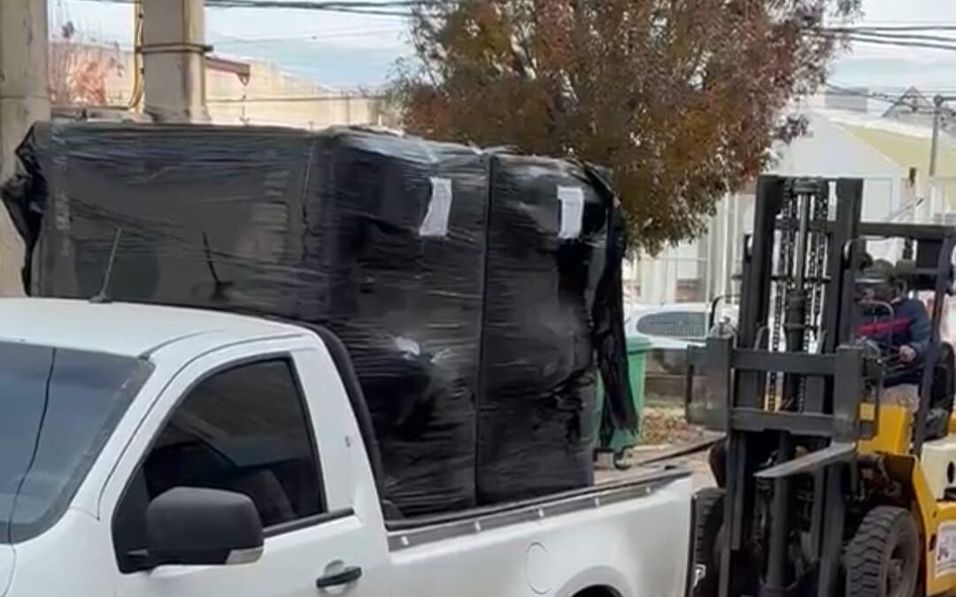 Llegaron dos nuevas lavadoras automáticas para el Hospital Municipal