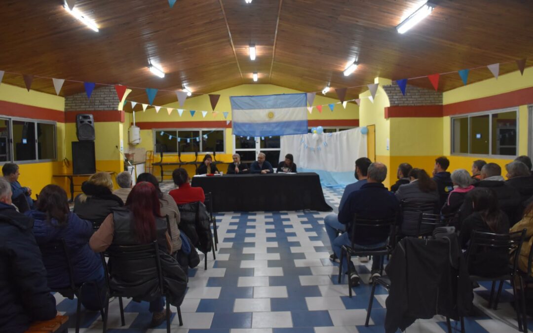 Golía anunció el proyecto para la construcción de un nuevo Geriátrico Municipal