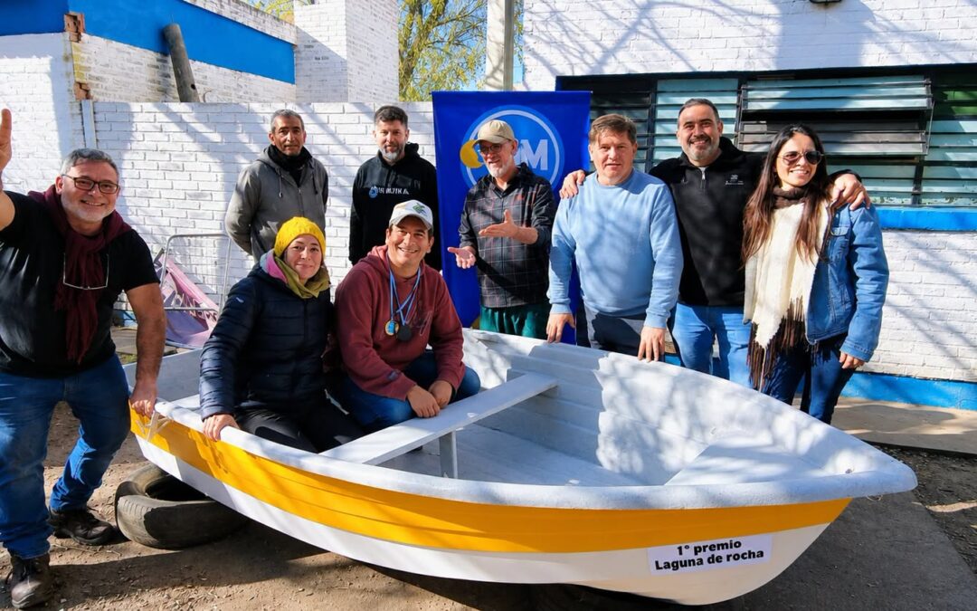 Gran fiesta de pesca en la Laguna de Rocha