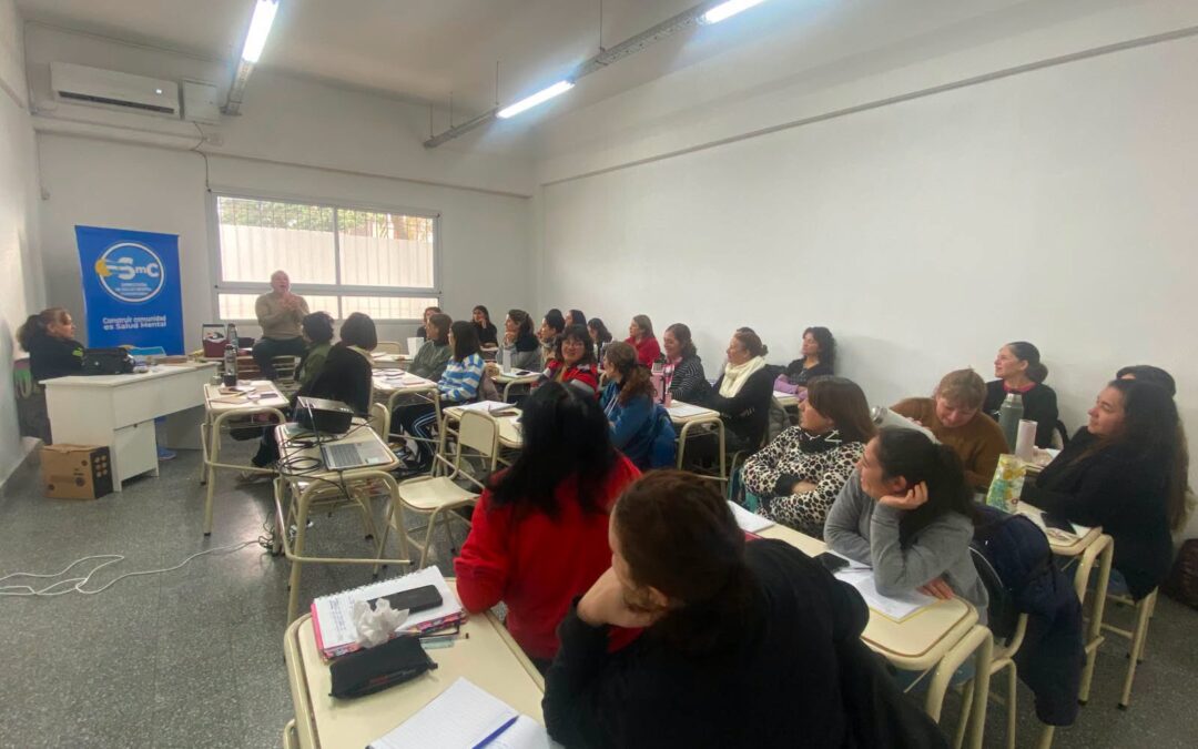 Se realizó el segundo encuentro con trabajadores auxiliares de las escuelas: «Construir comunidad en la Escuela es Salud Mental»