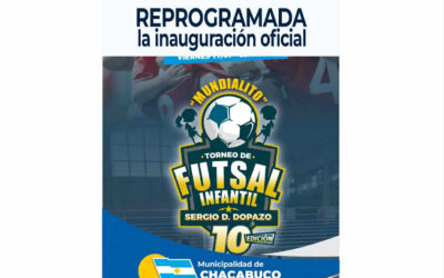 COMUNICADO OFICIAL – POSTERGACIÓN DE LA INAUGURACIÓN